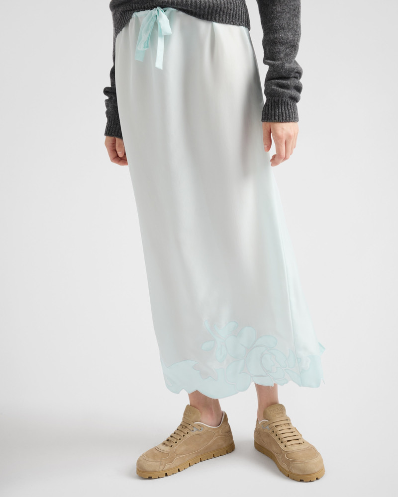 Prada Faded suede sneakers outlook