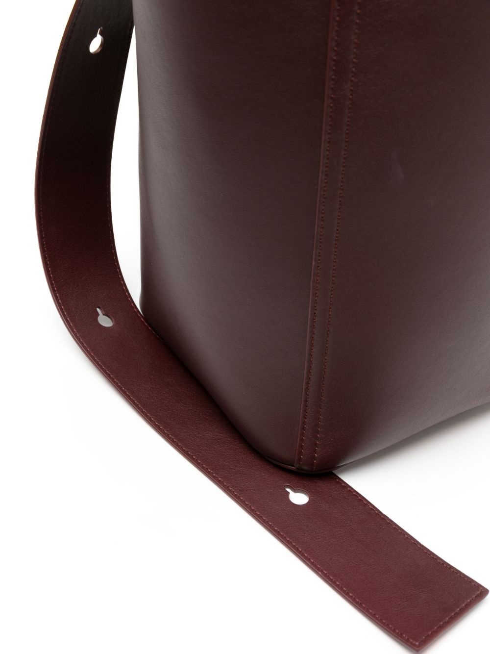 Pebble leather bucket bag - 4