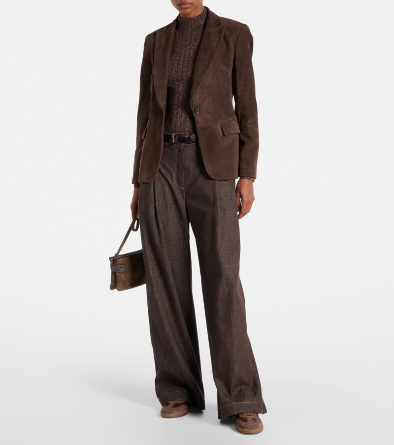 Tod's Tabs suede and leather sneakers outlook