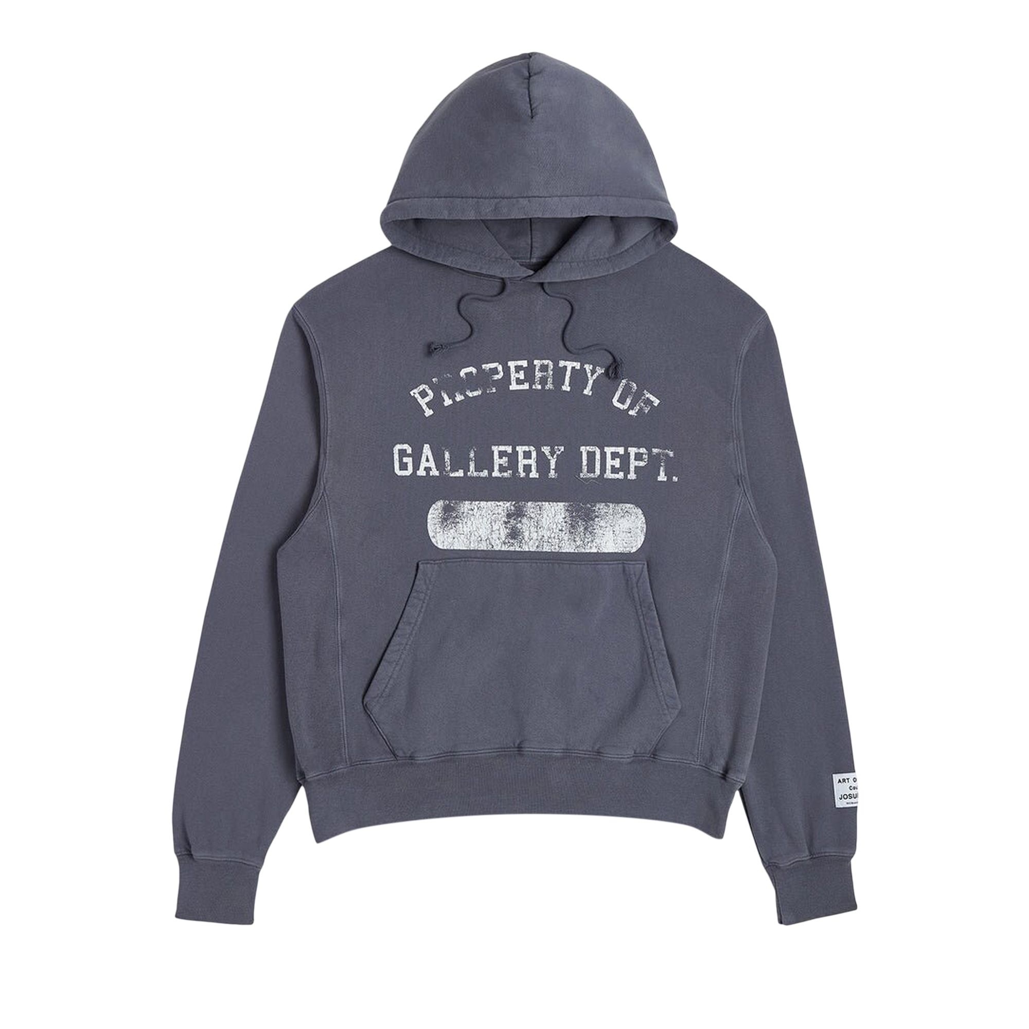 Gallery Dept. Property Of Hoodie 'Vintage Washed Navy' - 1