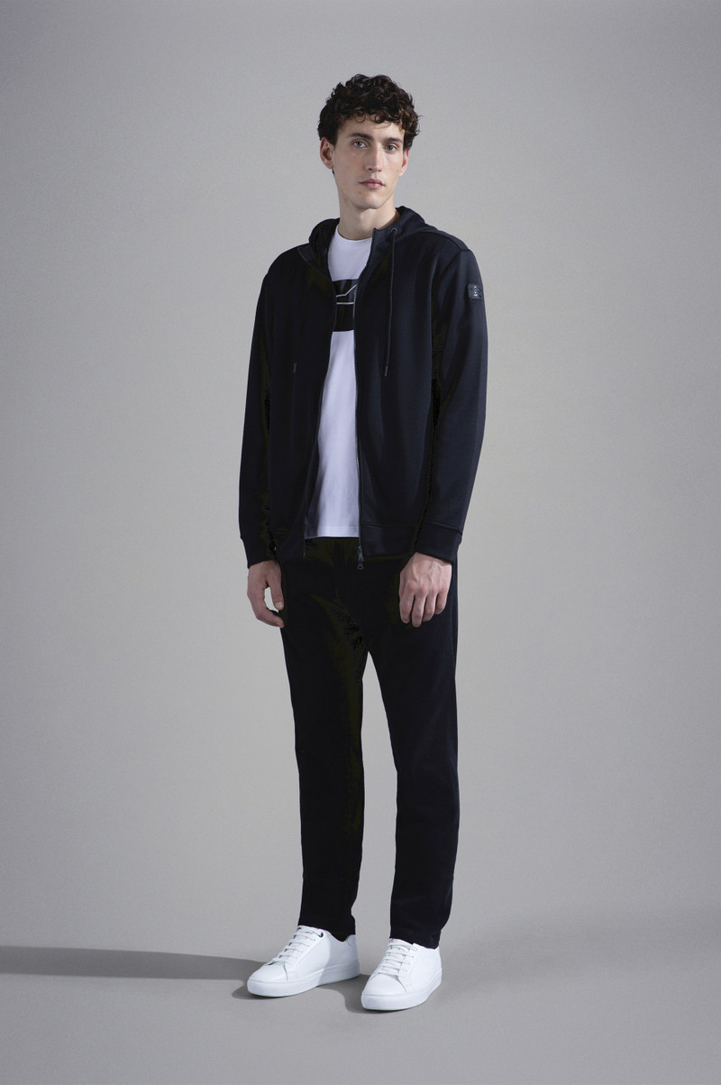 Paul & Shark NYLON ZIPPED SWEATSHIRT outlook