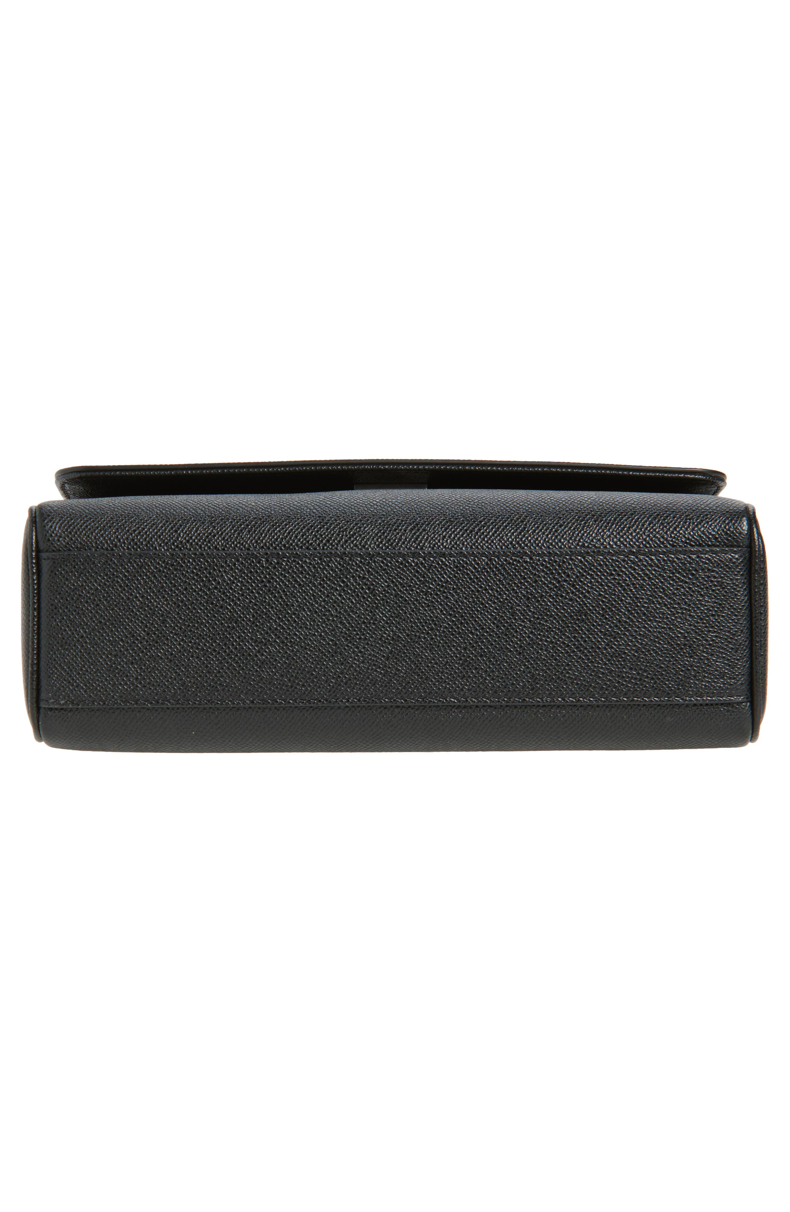 Dolce&Gabbana My Sicily Grained Leather Top Handle Bag in 80999 Nero at Nordstrom - 7