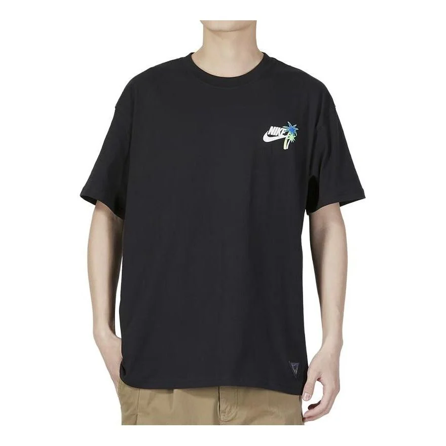 Nike Logo Sunshine T-shirt 'Black' FB9795-010 - 1