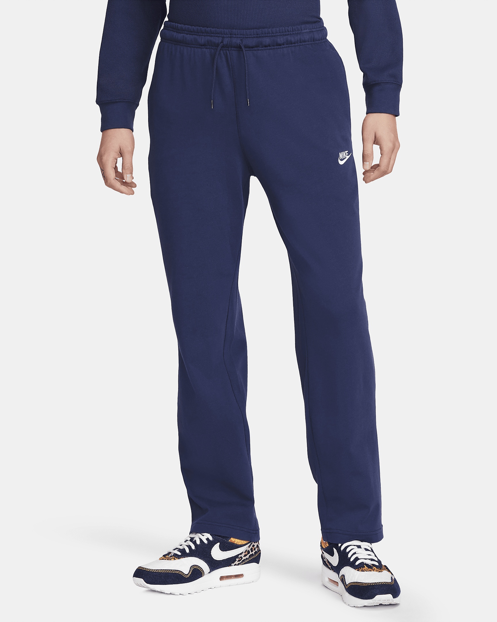 Nike Sportswear Club Men's Knit Open-Hem Pants - 1