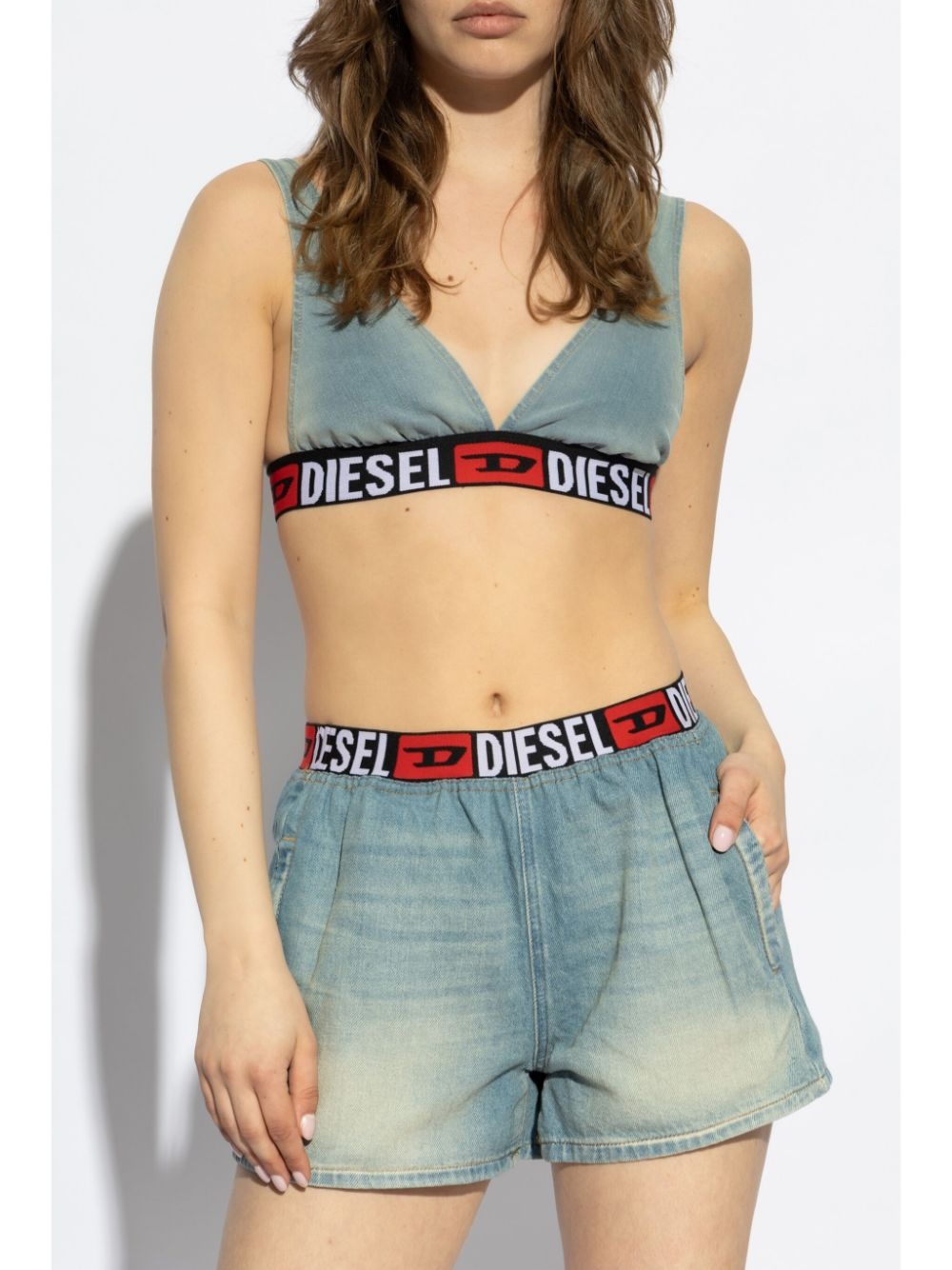 De-Geny-S denim bra top - 3