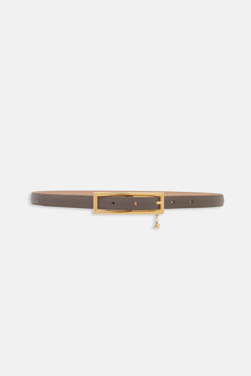 SLIM LEATHER BELT 1