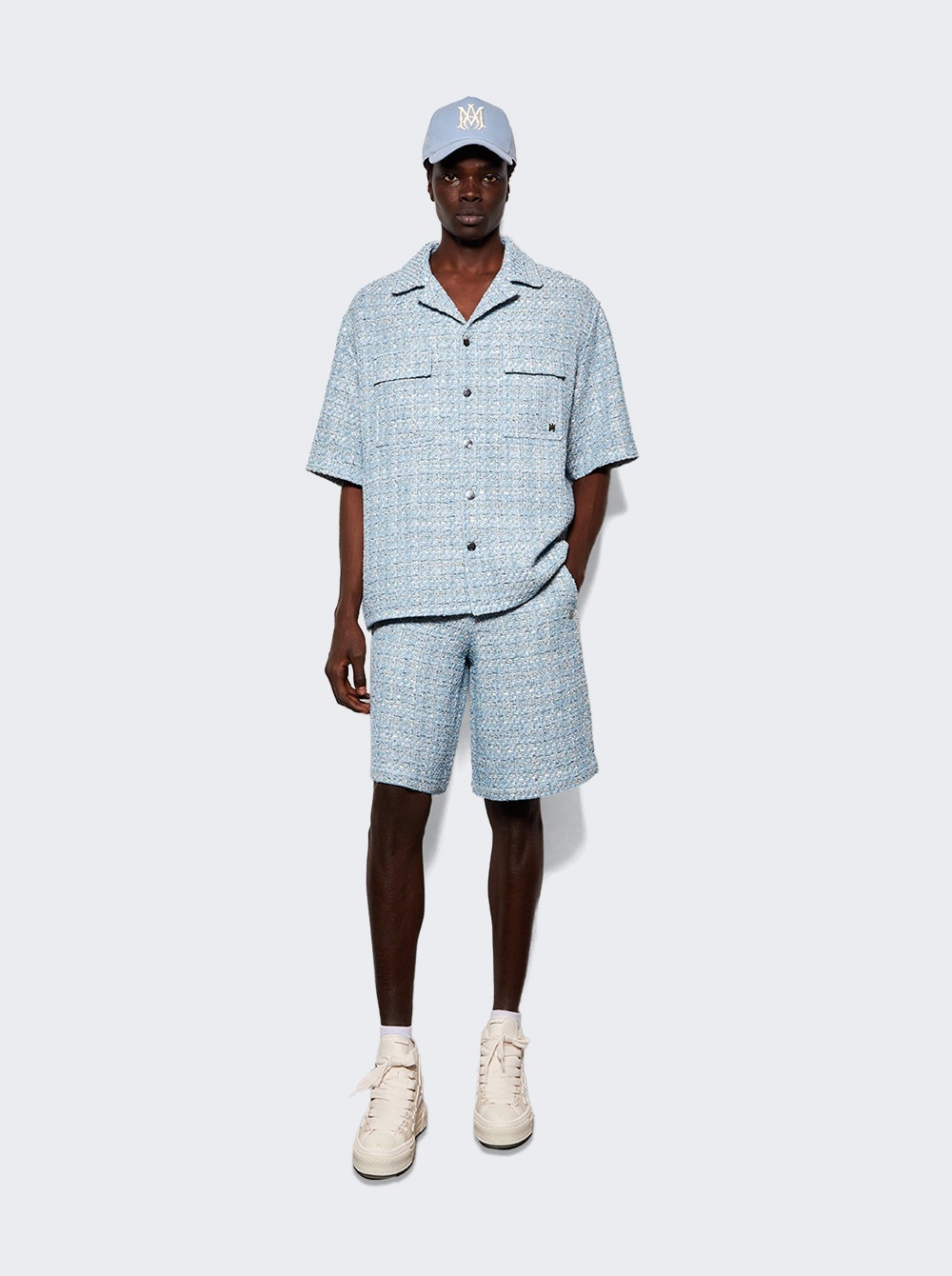 Boucle Camp Shirt Ashley Blue - 5