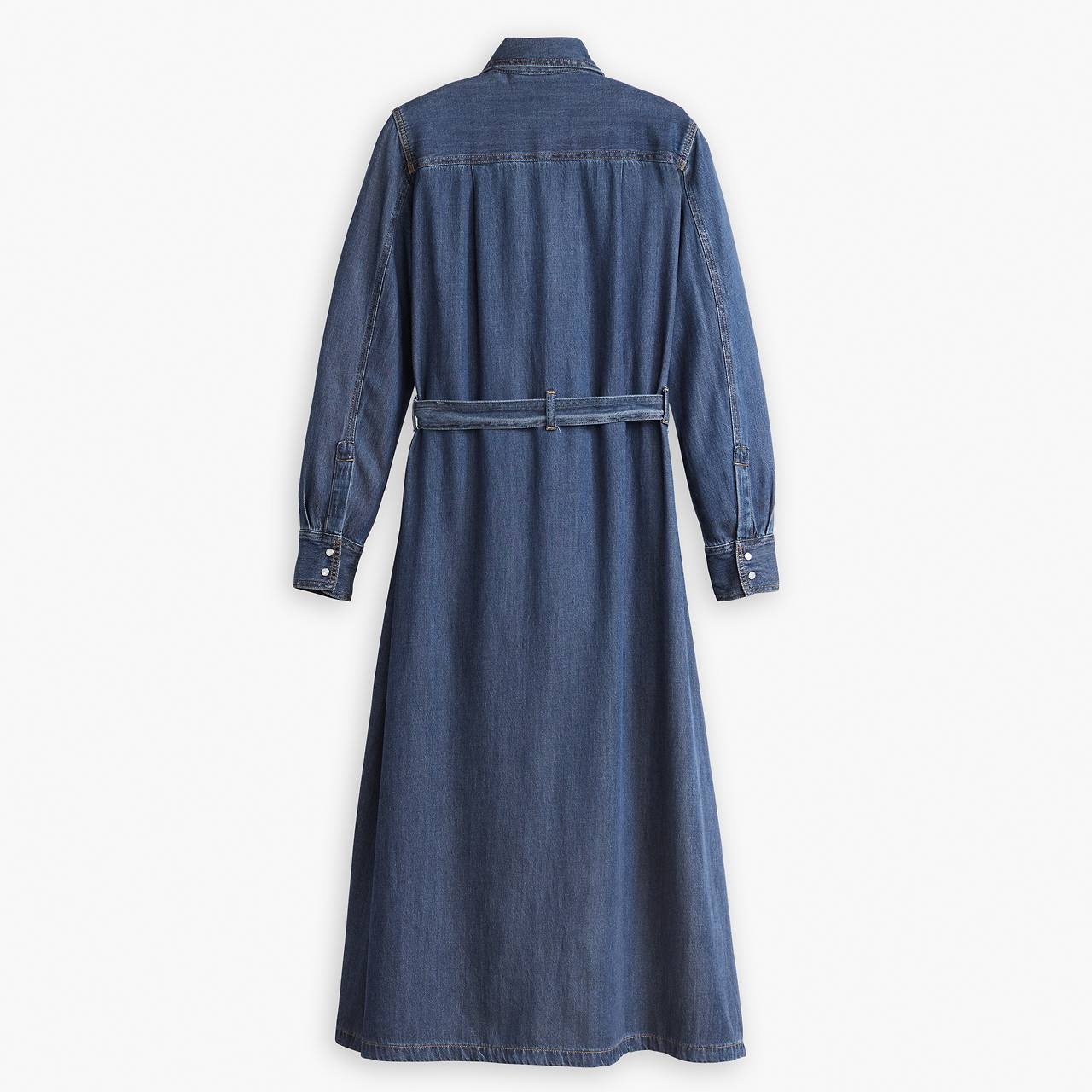 QUINNEY DENIM DRESS - 6
