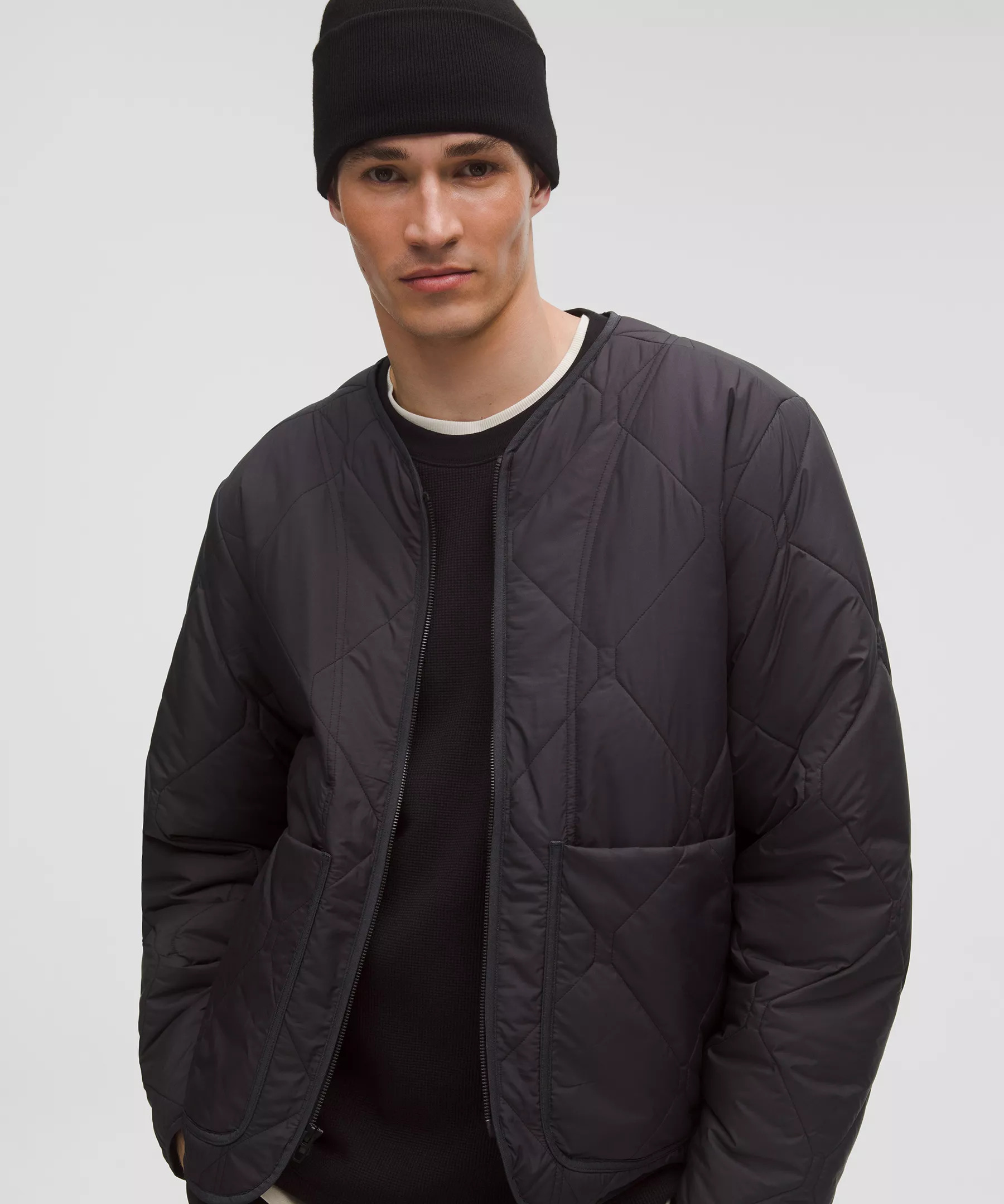 Diamond-Quilted Liner Jacket - 9