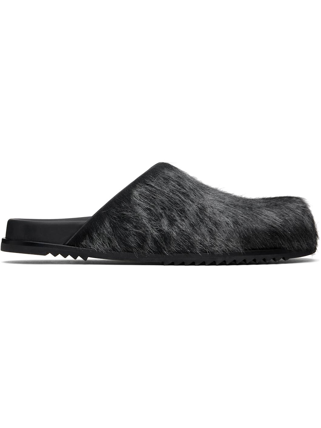 Gunmetal Hollywood Granola Mules - 1