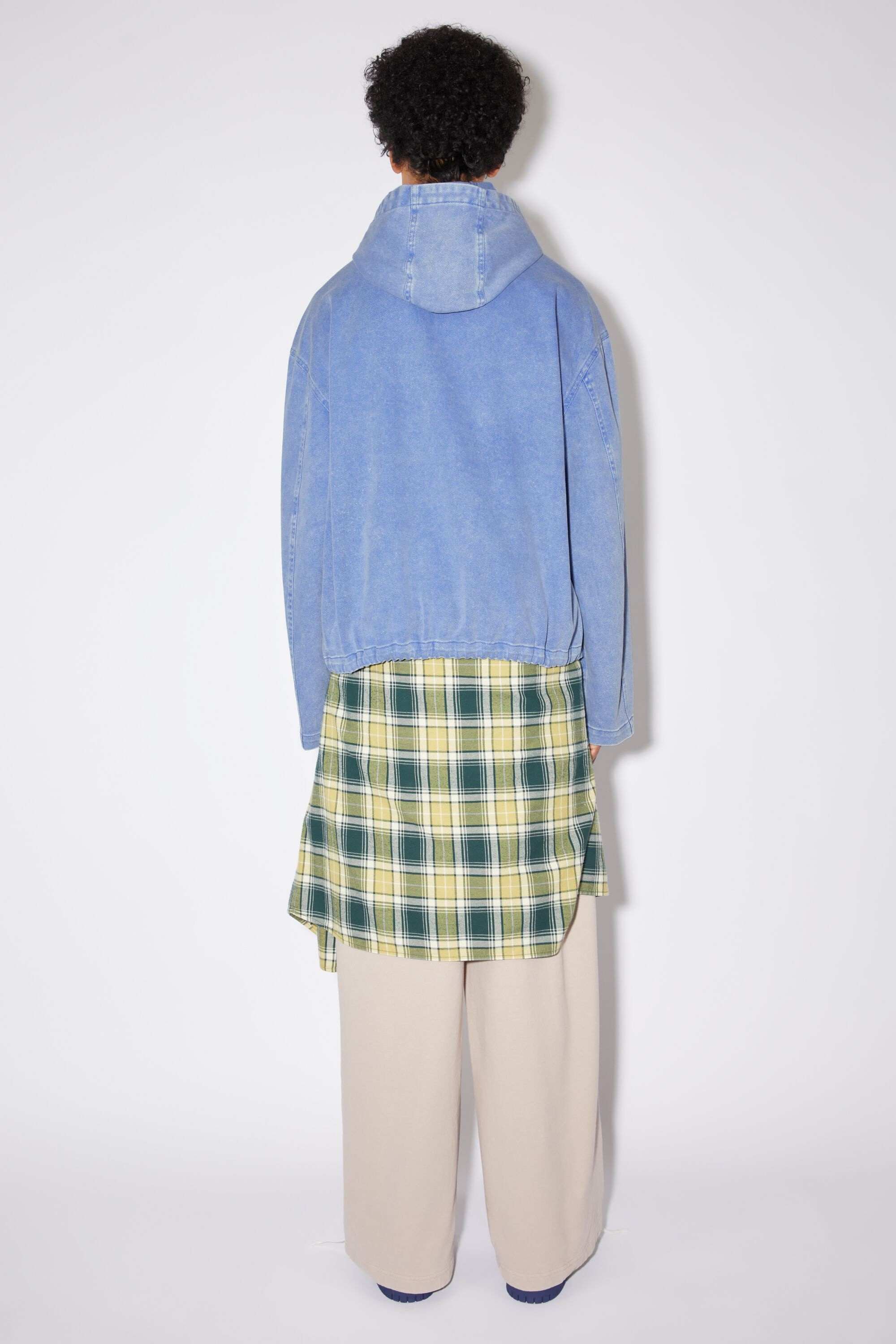 Hooded jacket - Electric blue - 3