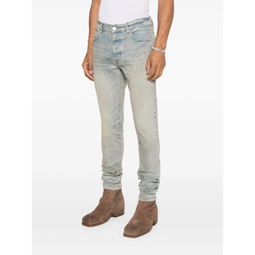 Amiri Blue Denim - Regular & Straight-Leg Jeans Men - 2