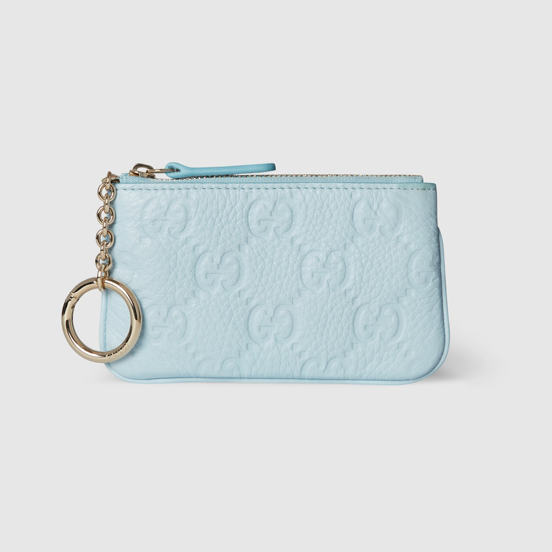 GG Emblem zip key case 1