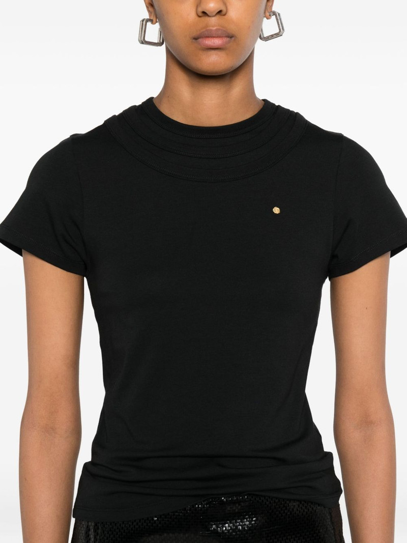 triple collar T-shirt 5