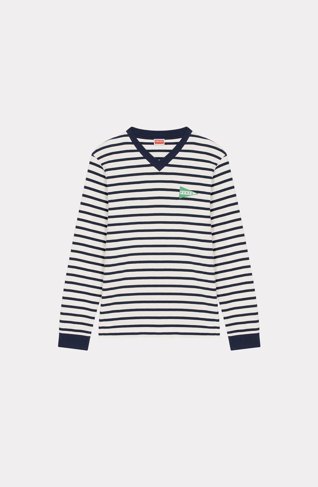 'Nautical stripes' slim T-shirt - 1