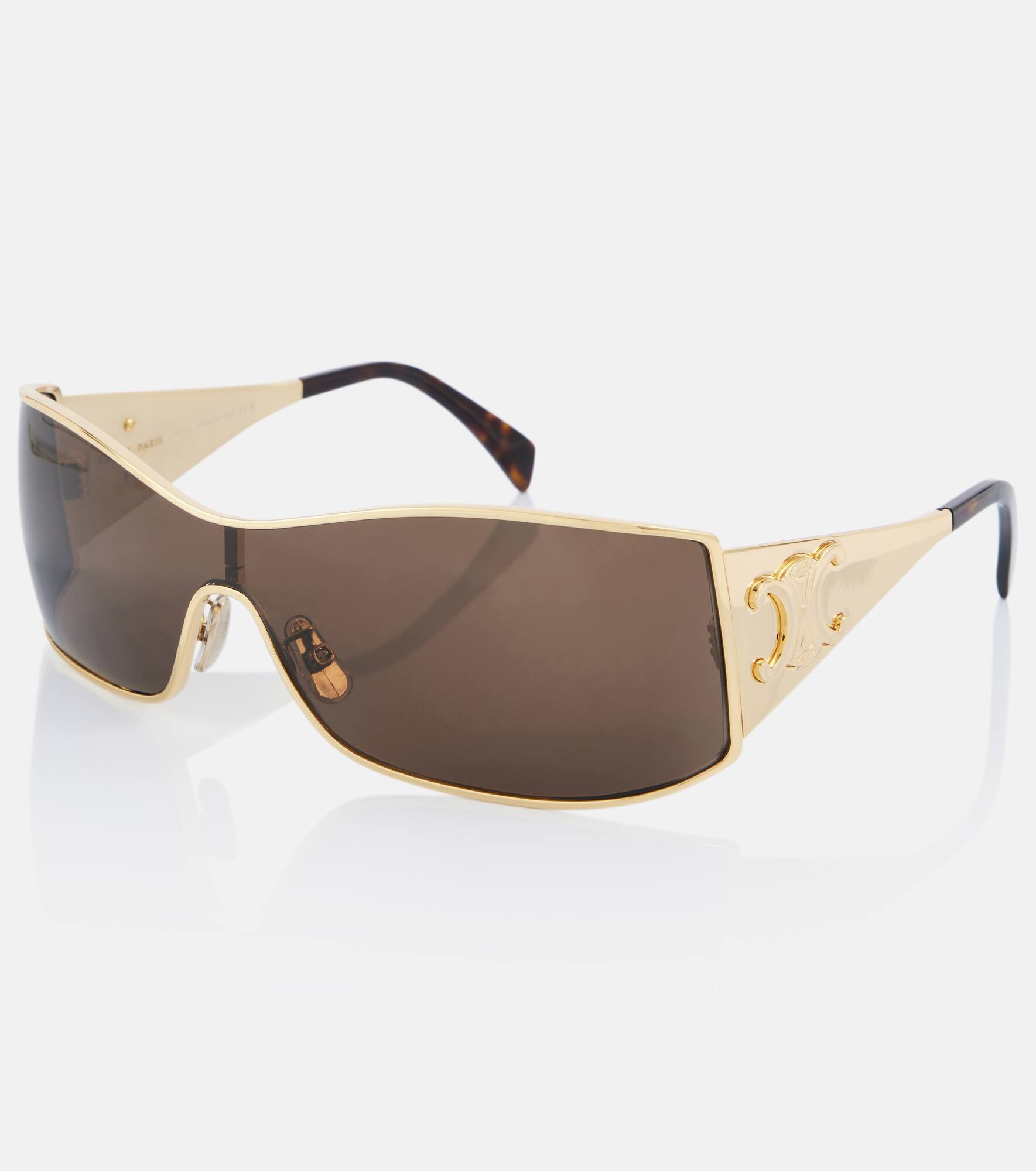 Triomphe Metal Racer shield sunglasses - 4