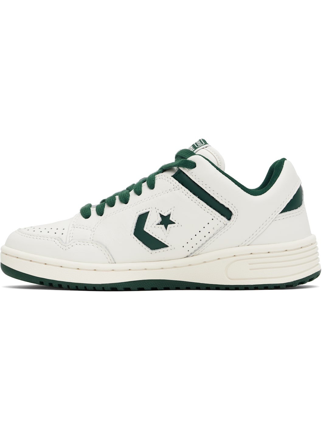 Off-White & Green Weapon Low Top Sneakers - 3