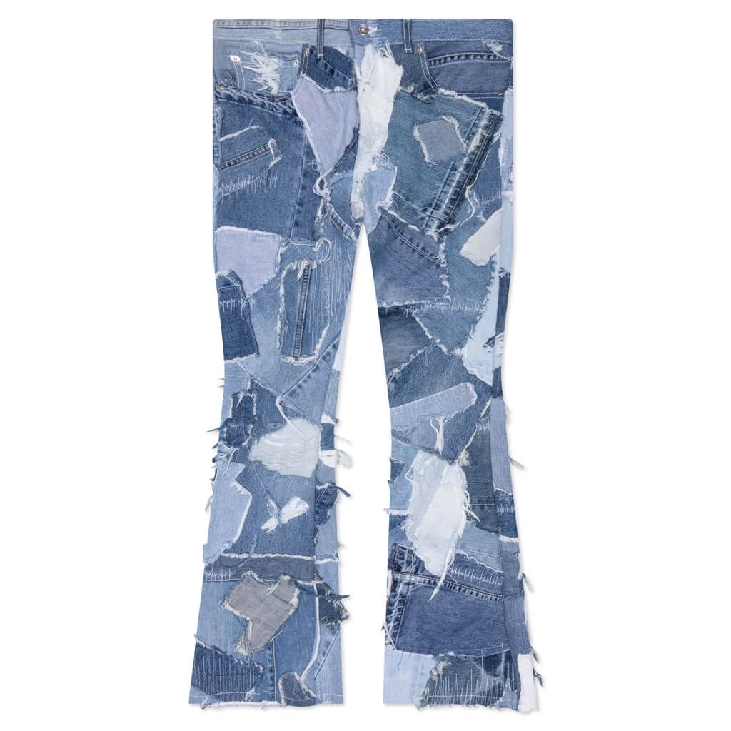 RECYCLED DENIM LOGAN - INDIGO - 1