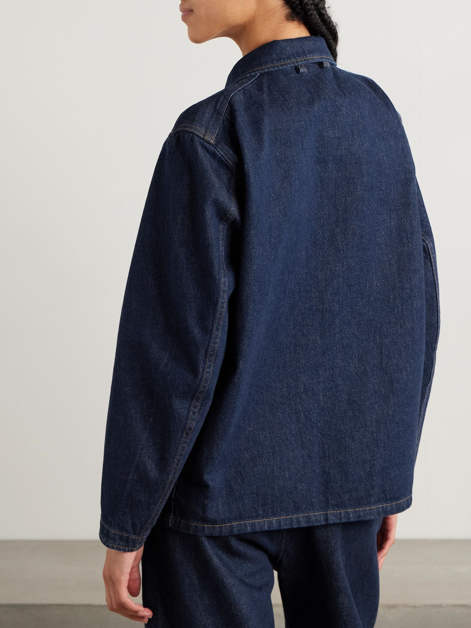 + Argent Abra denim jacket Dark denim - 4