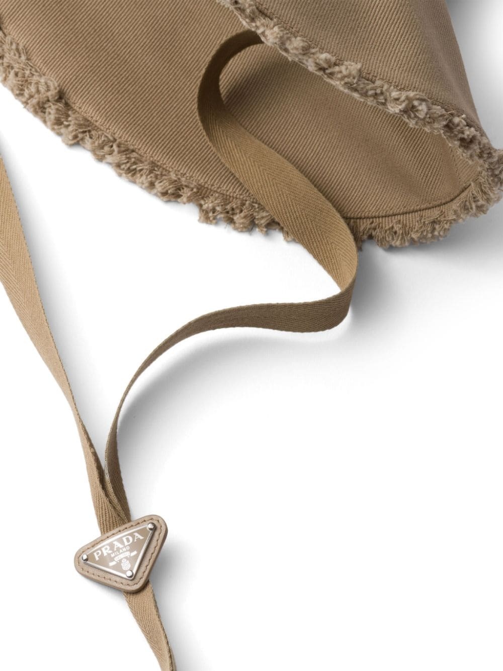 logo-embroidered cotton bucket hat - 3