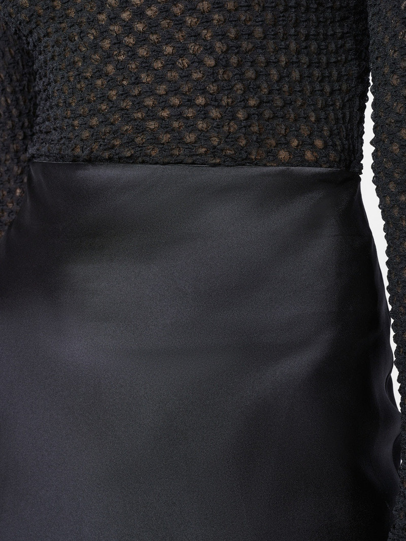 Column Maxi Skirt in Noir 6