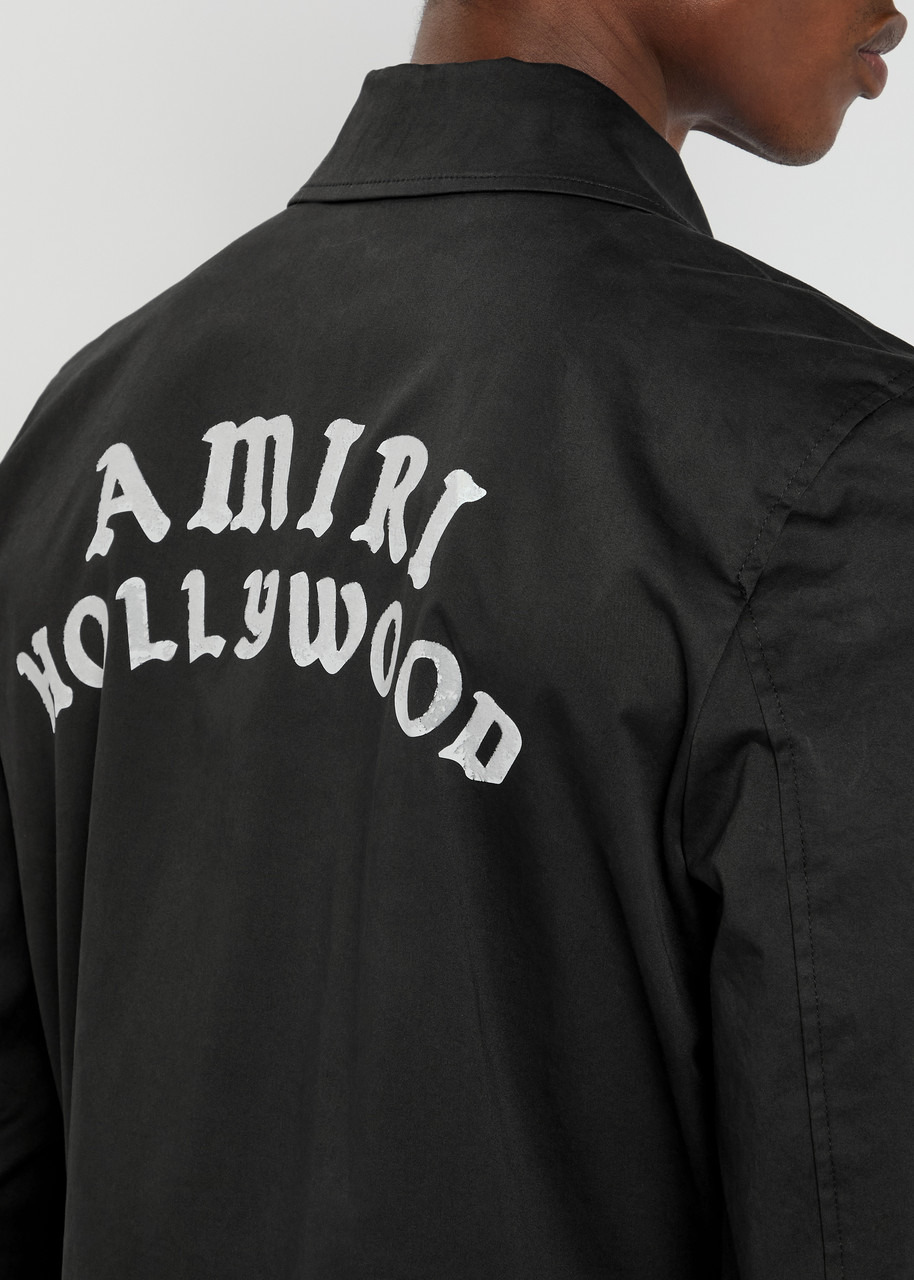 Amiri Hollywood Appliquéd Cotton-blend Jacket - 5