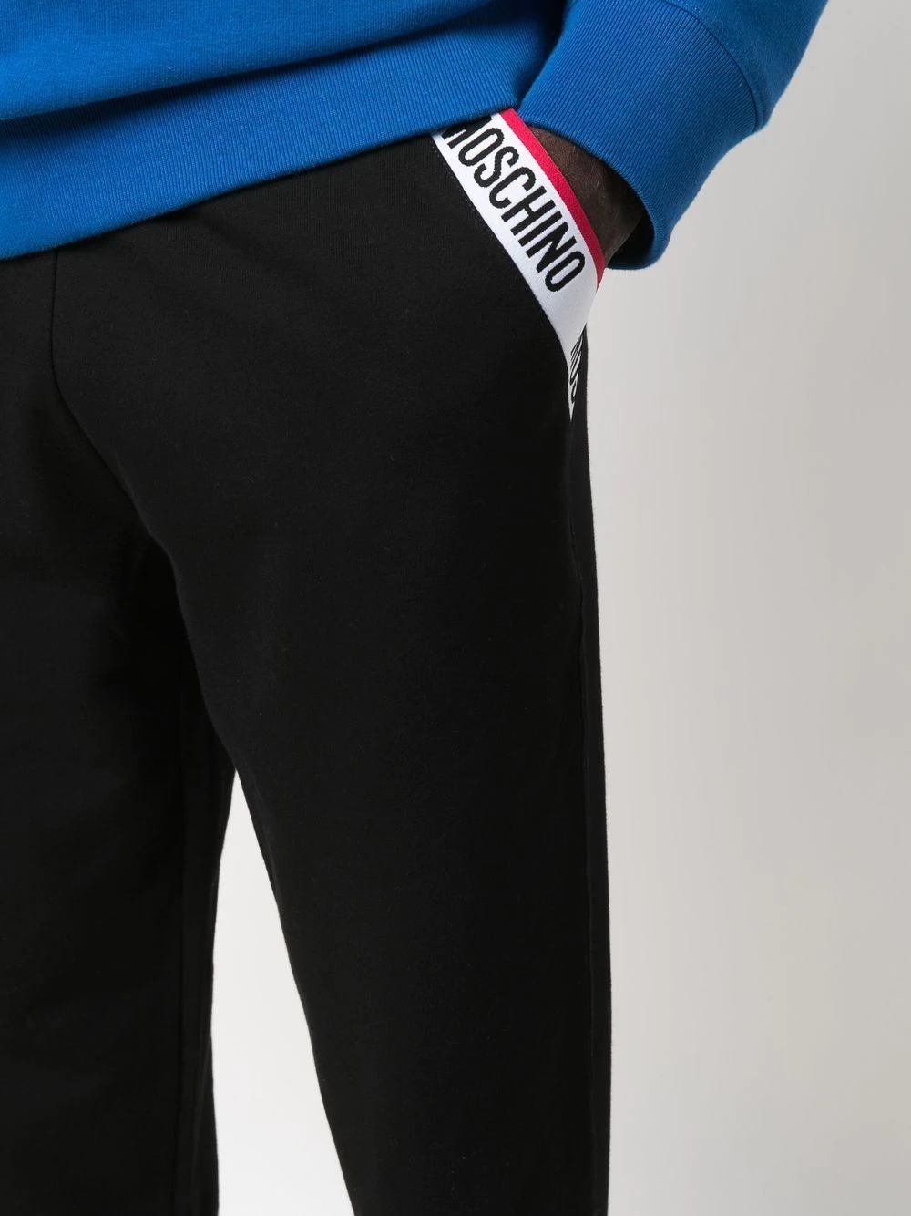 logo-waistband trousers - 5