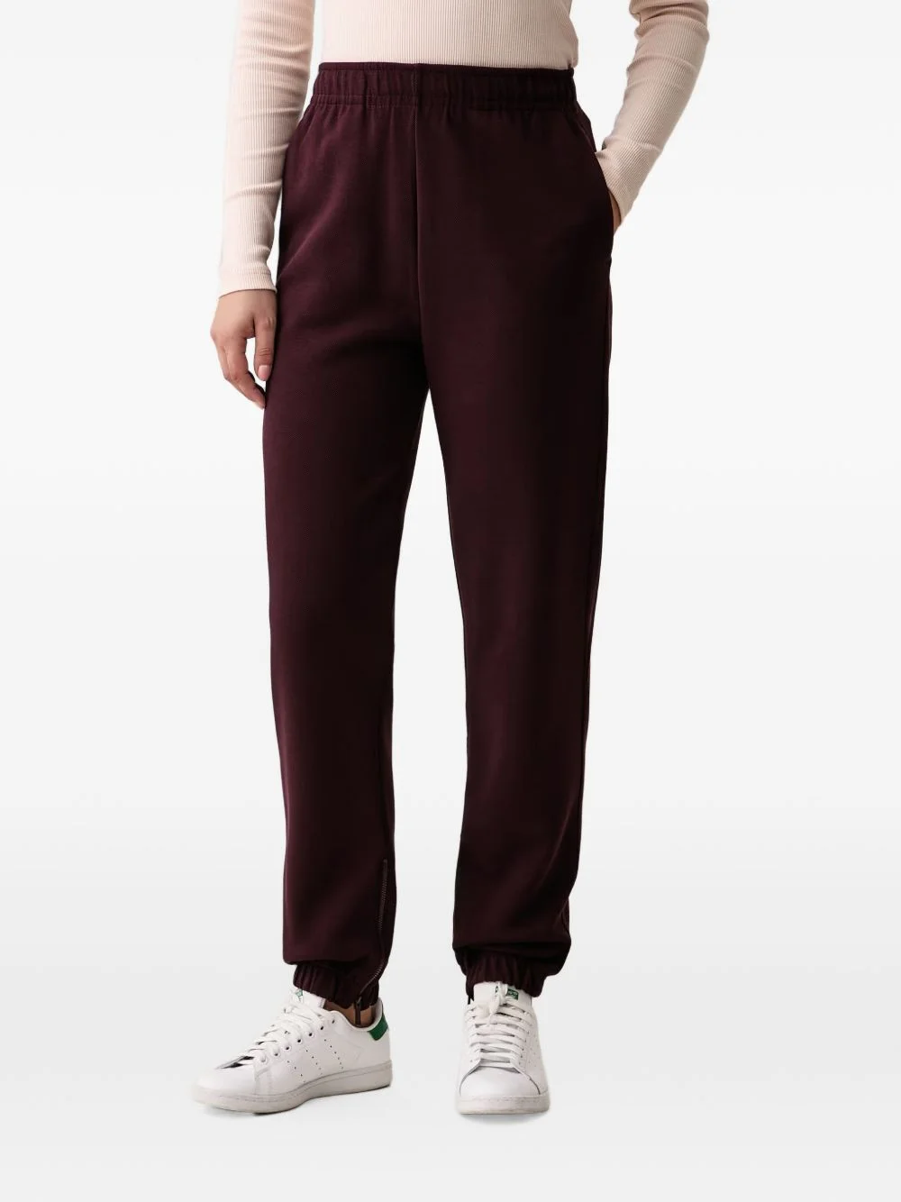 logo-patch track pants - 1