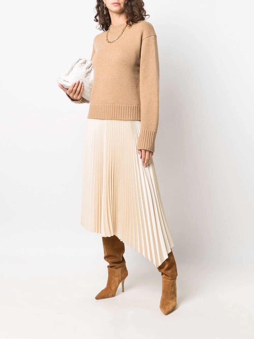 cashmere-blend knitted jumper - 2