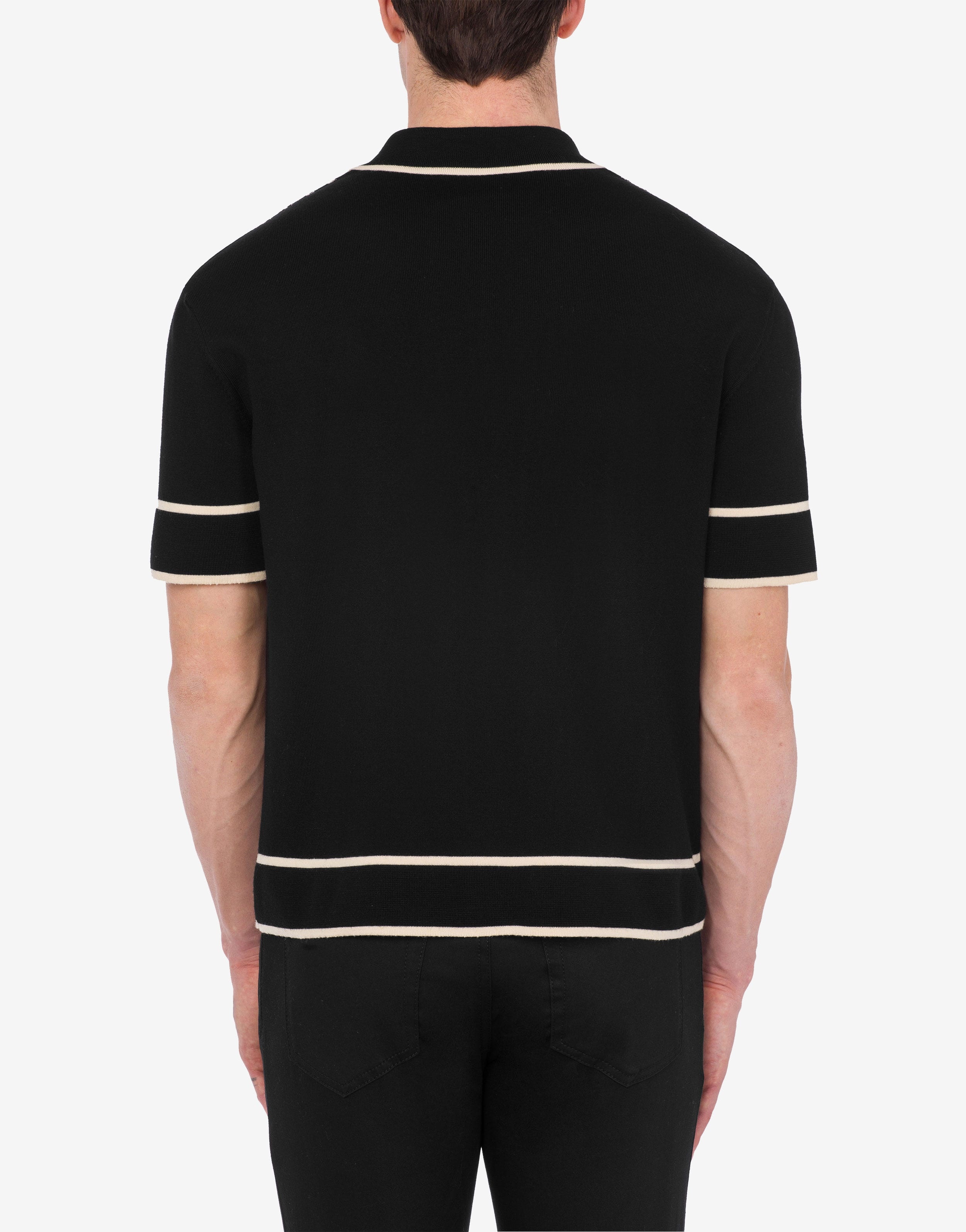 SIGNATURE LOGO WOOL SWEATER - 3