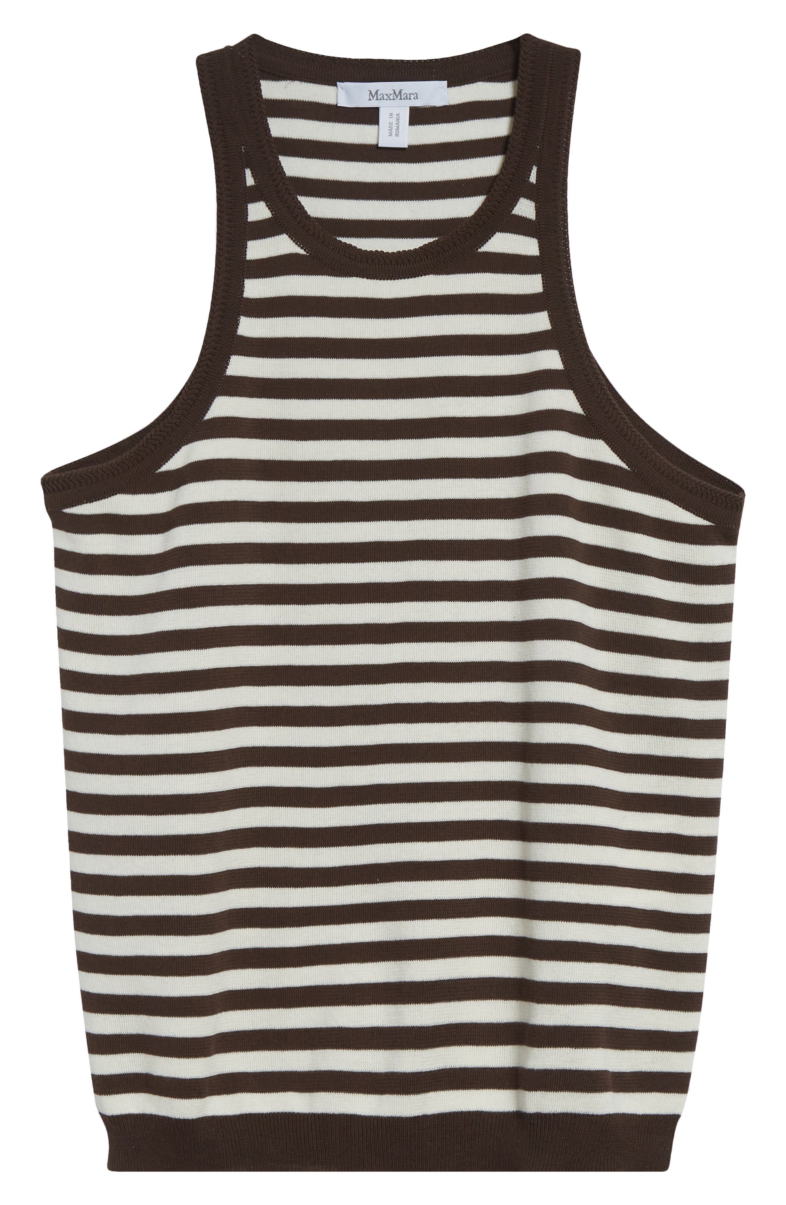 Max Mara Arnes Sweater Tank in Coffee at Nordstrom - 5