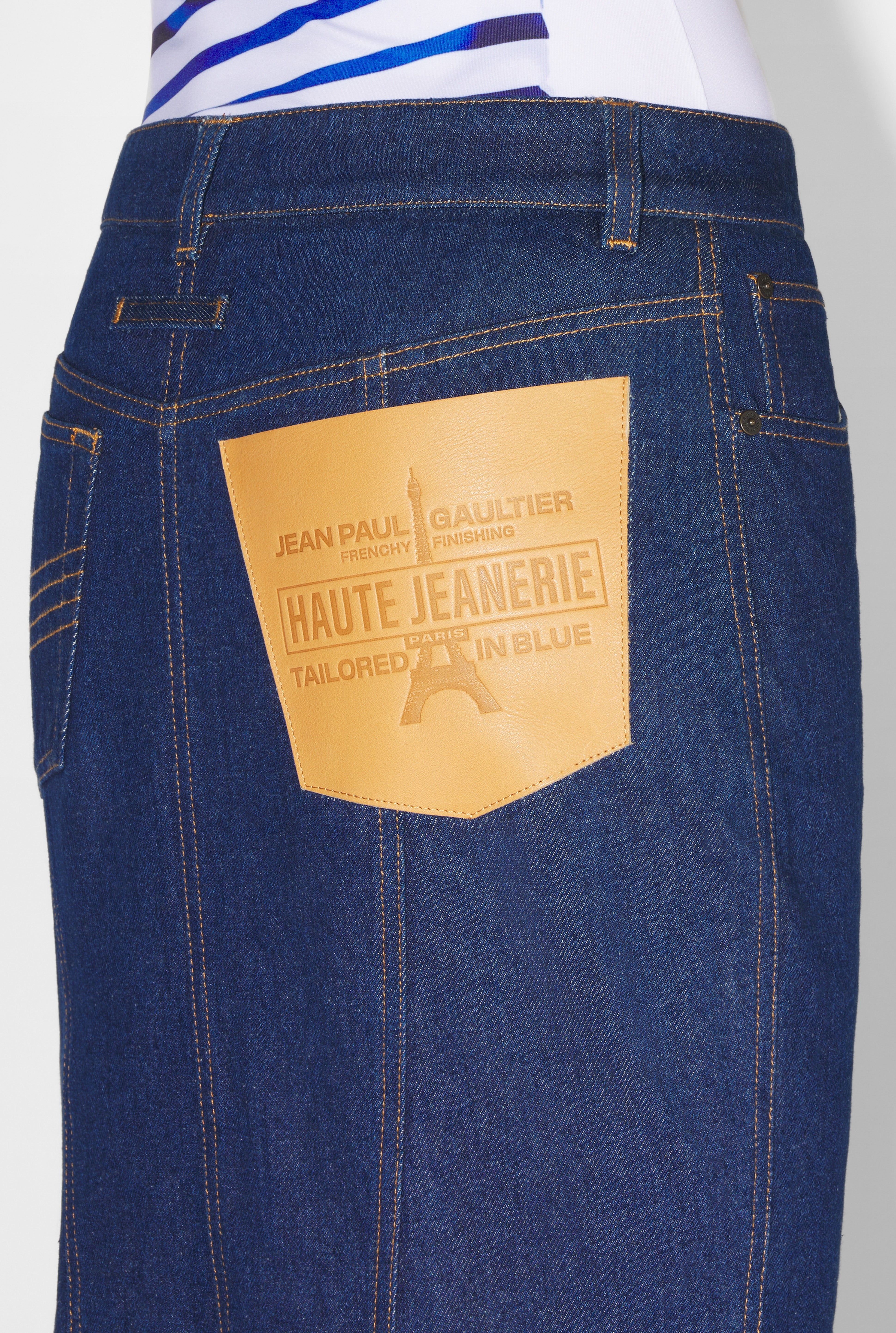 THE DENIM MERMAID SKIRT - 4