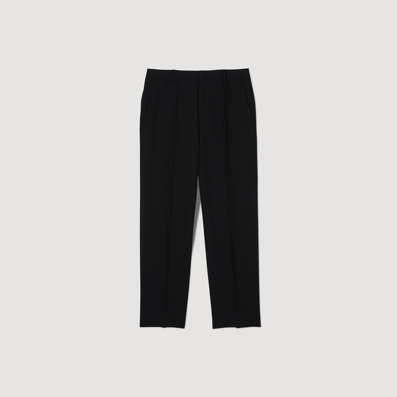 WOOL SUIT TROUSERS 1