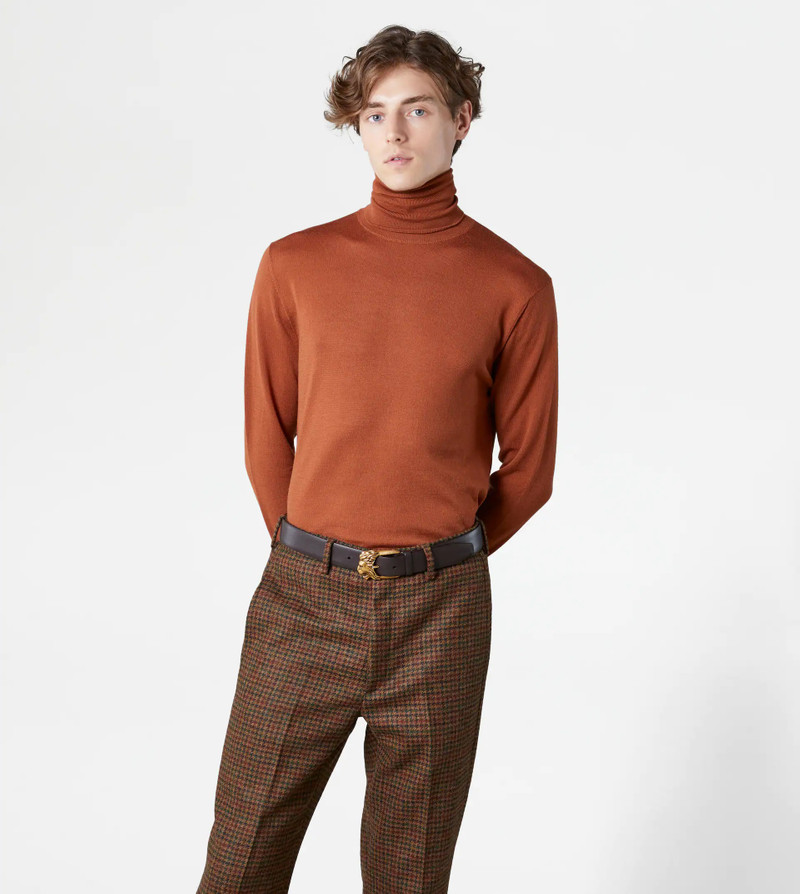 TURTLENECK SWEATER - BROWN 6