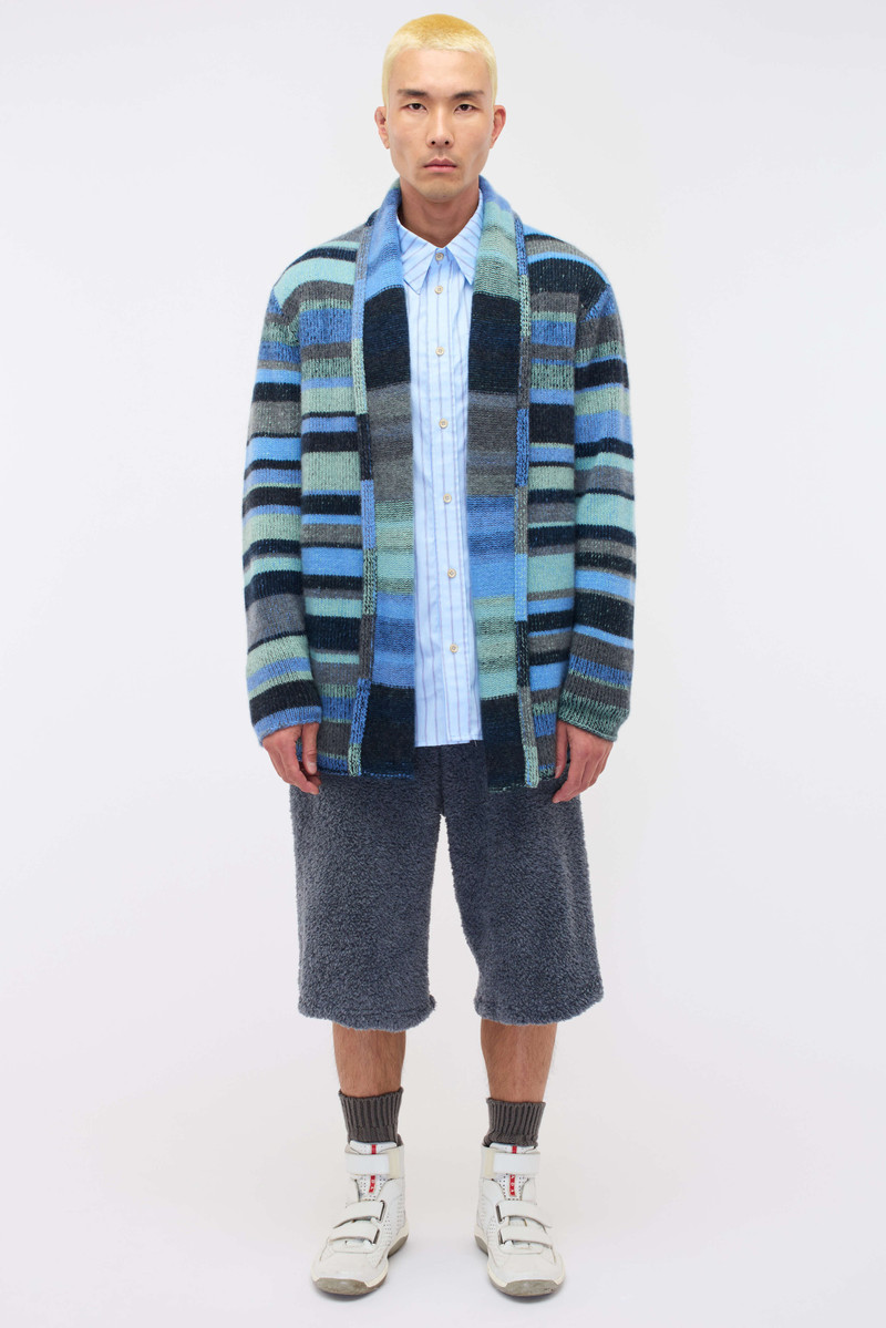 STRIPE ITALY SMOKING JACKET 3