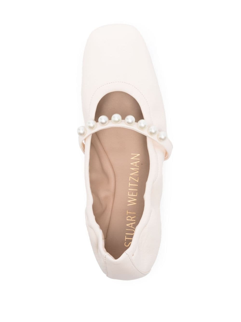 Goldie leather ballerina shoes - 4