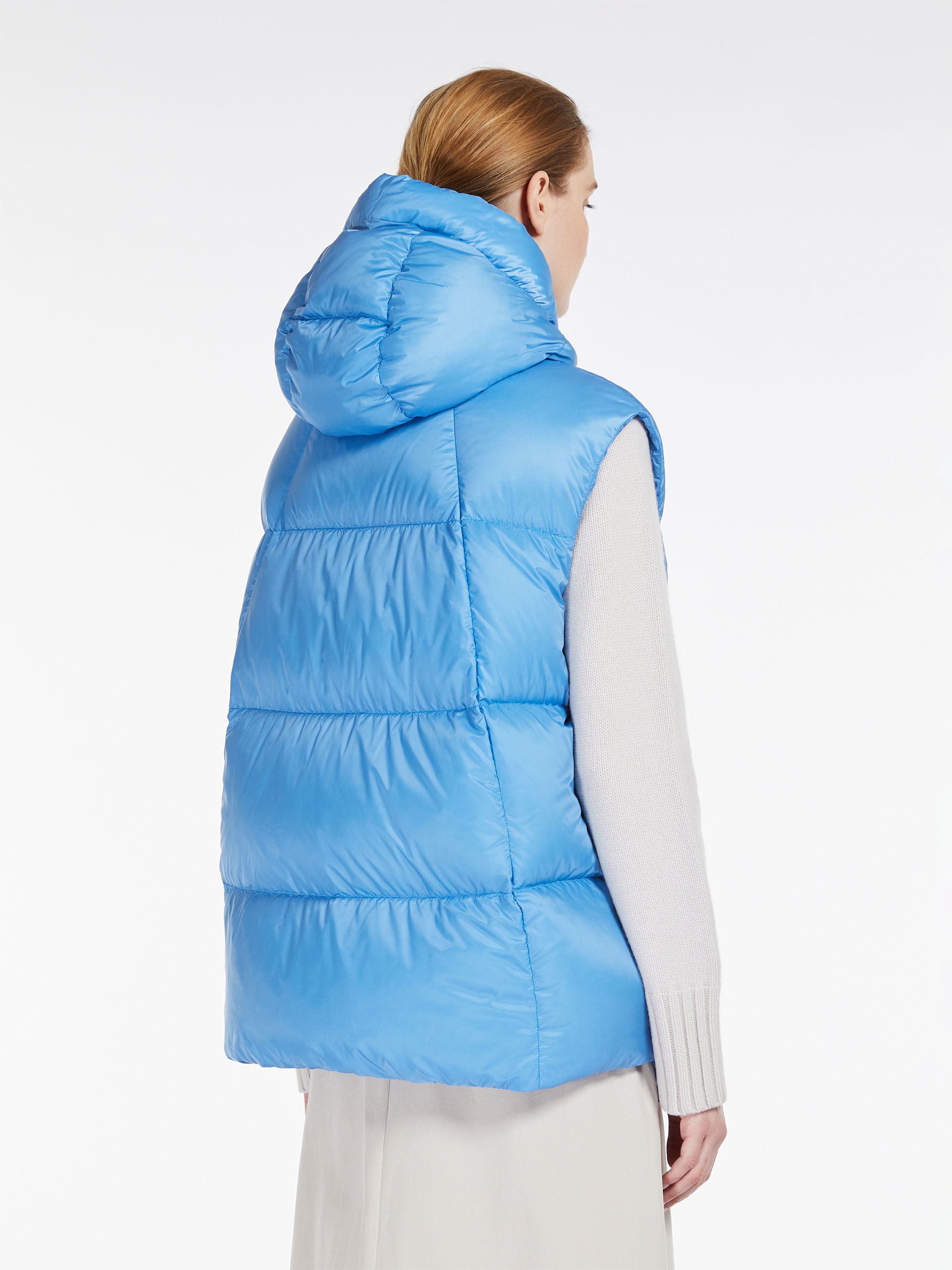 SEICI Sleeveless cape in water-repellent canvas - 4