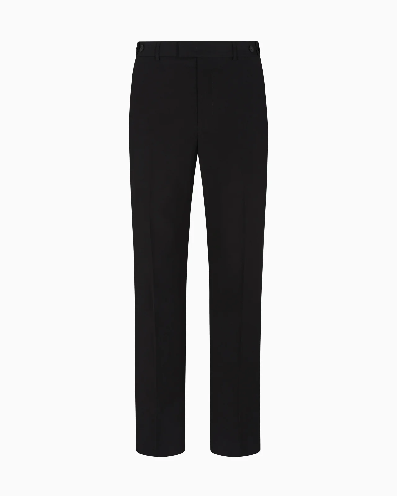TROUSERS WITH A PLEAT IN VIRGIN WOOL WITH A TECHNICAL FINISH - 1