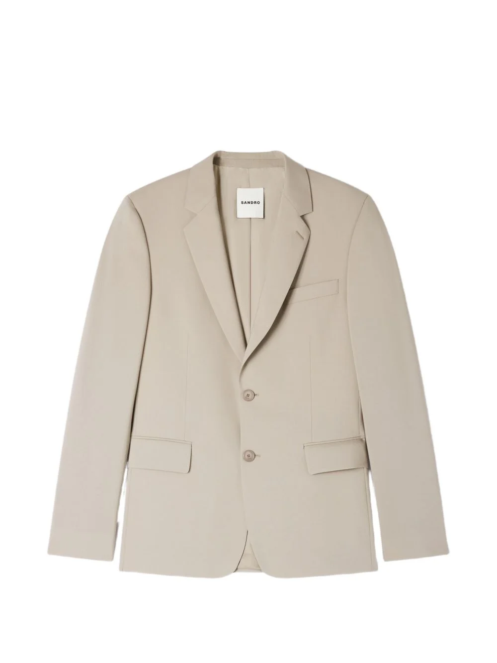 buttoned blazer - 1