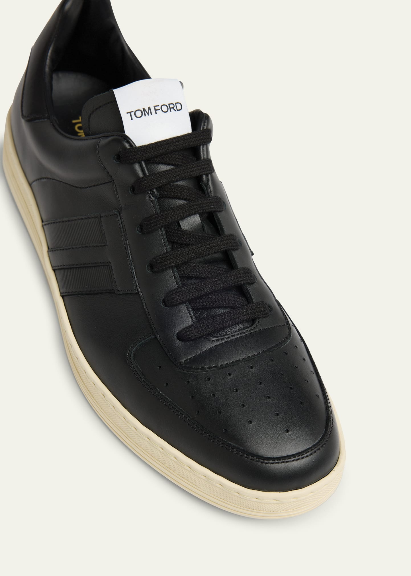 Men's Radcliffe Smooth Leather Low-Top Sneakers - 6