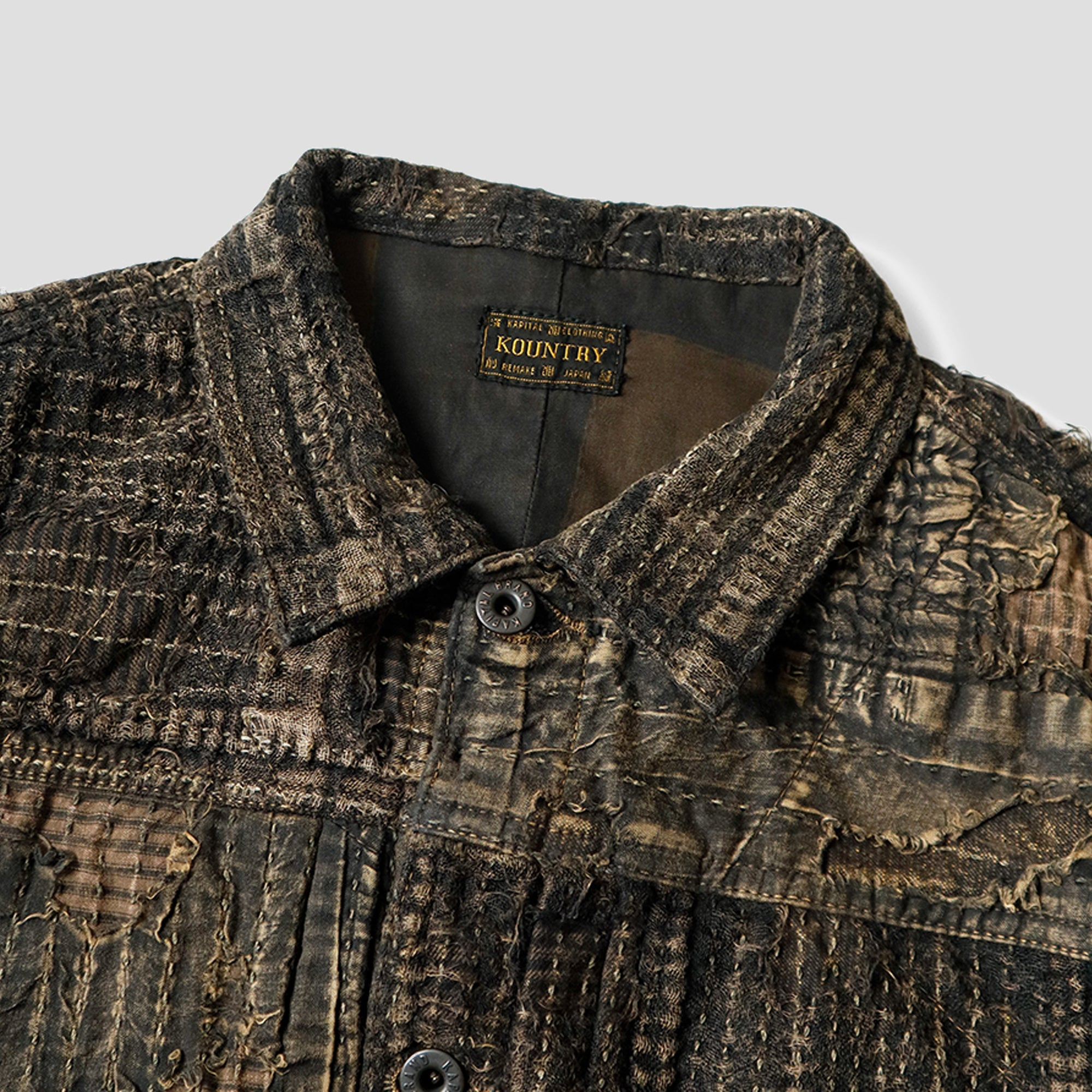 BLACK TEA-CORE BORO SPRING 1st JACKET - 3