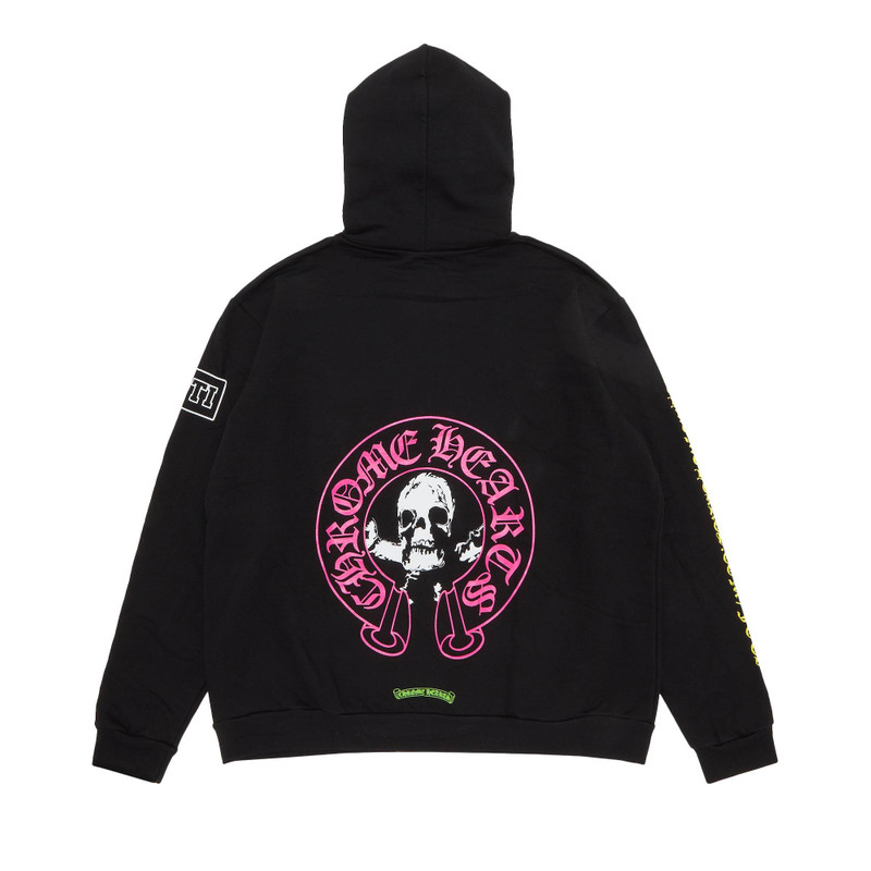 Chrome Hearts Chrome Hearts x Foti Skeleton Online Exclusive Hoodie 'Black' outlook