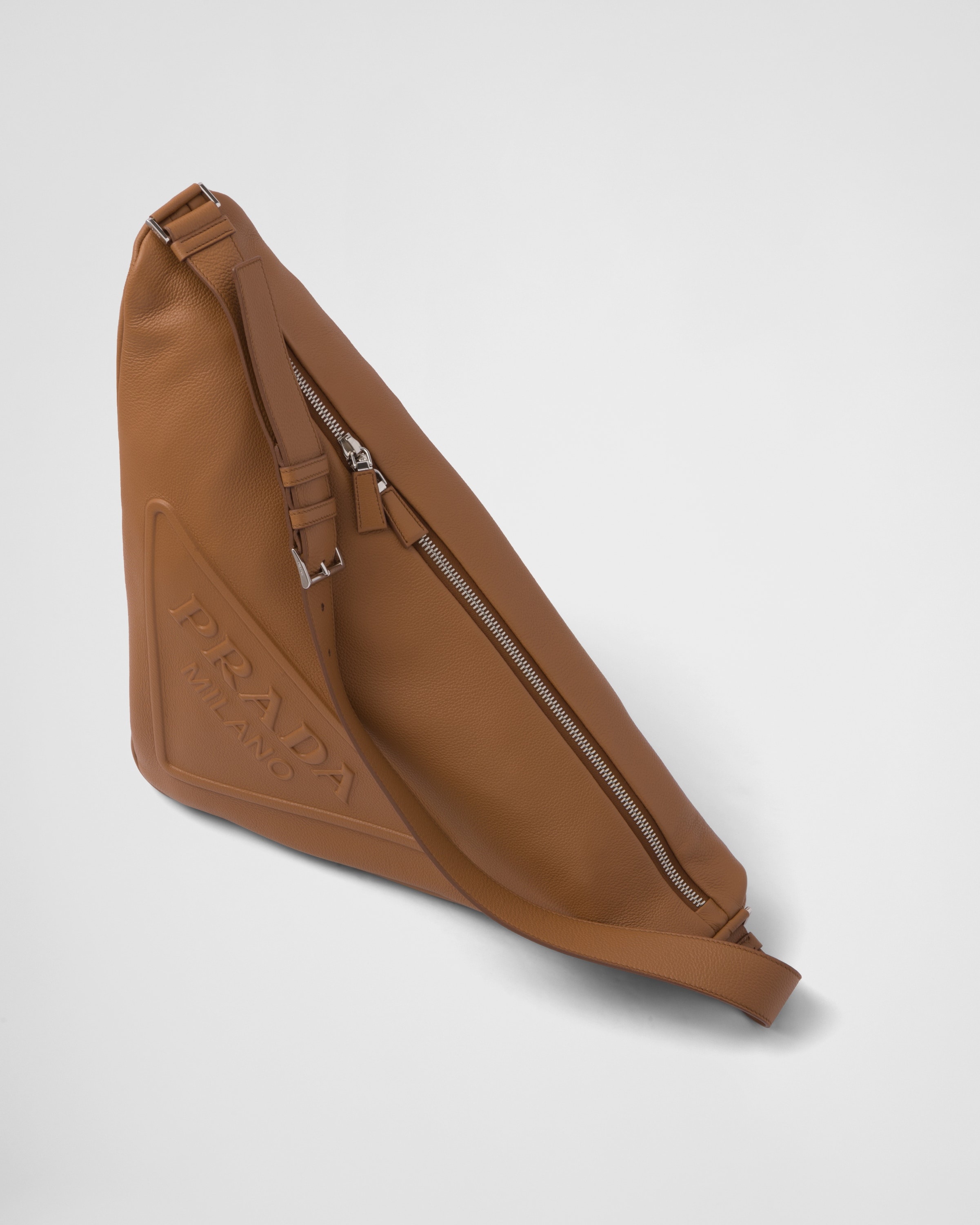 Large leather Prada Triangle bag - 3