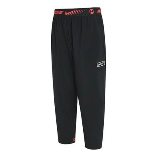 남자 나이키 스포츠 Clash Casual Fitness Training Sports Cropped Pants/Trousers Black CZ1495-010 - 1