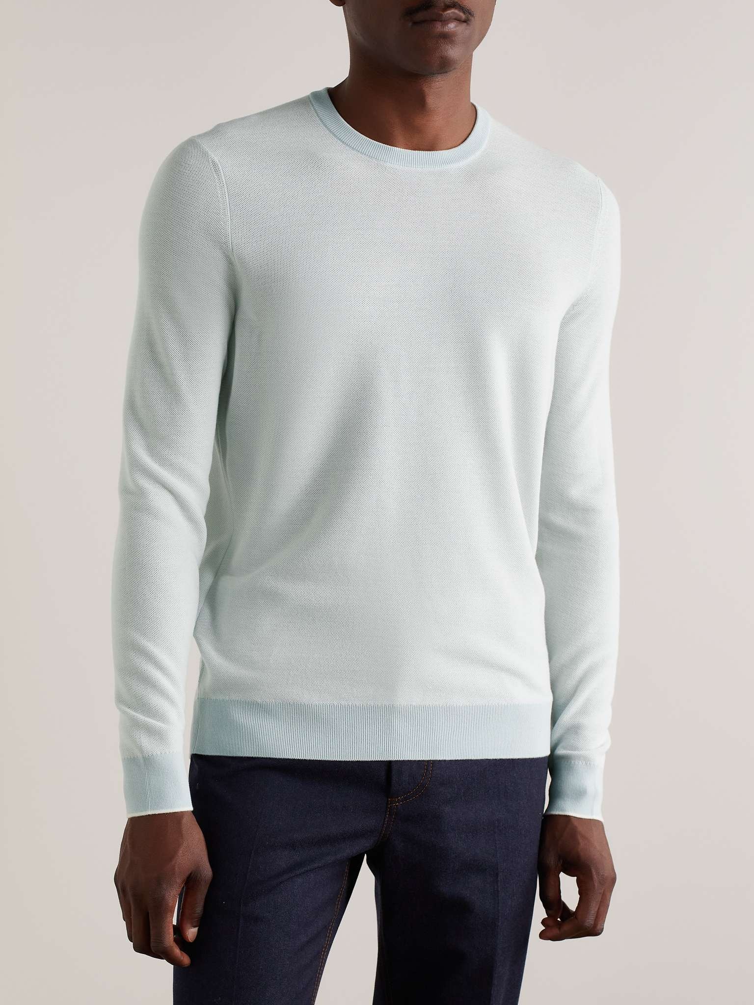 Wool and Cashmere-Blend Sweater - 3