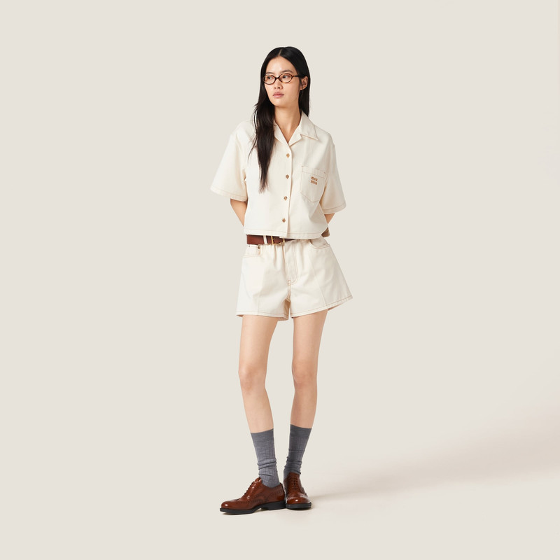 Miu Miu Denim shirt outlook