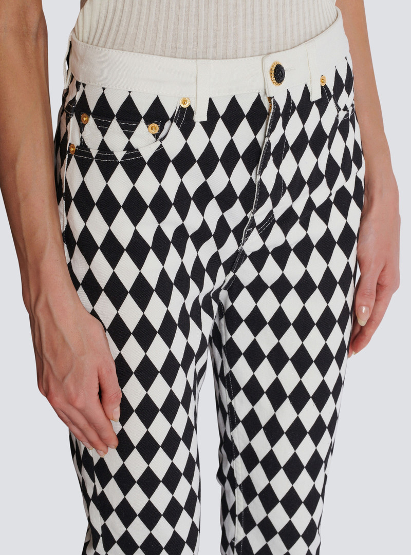 Diamond denim slim-fit jeans 7