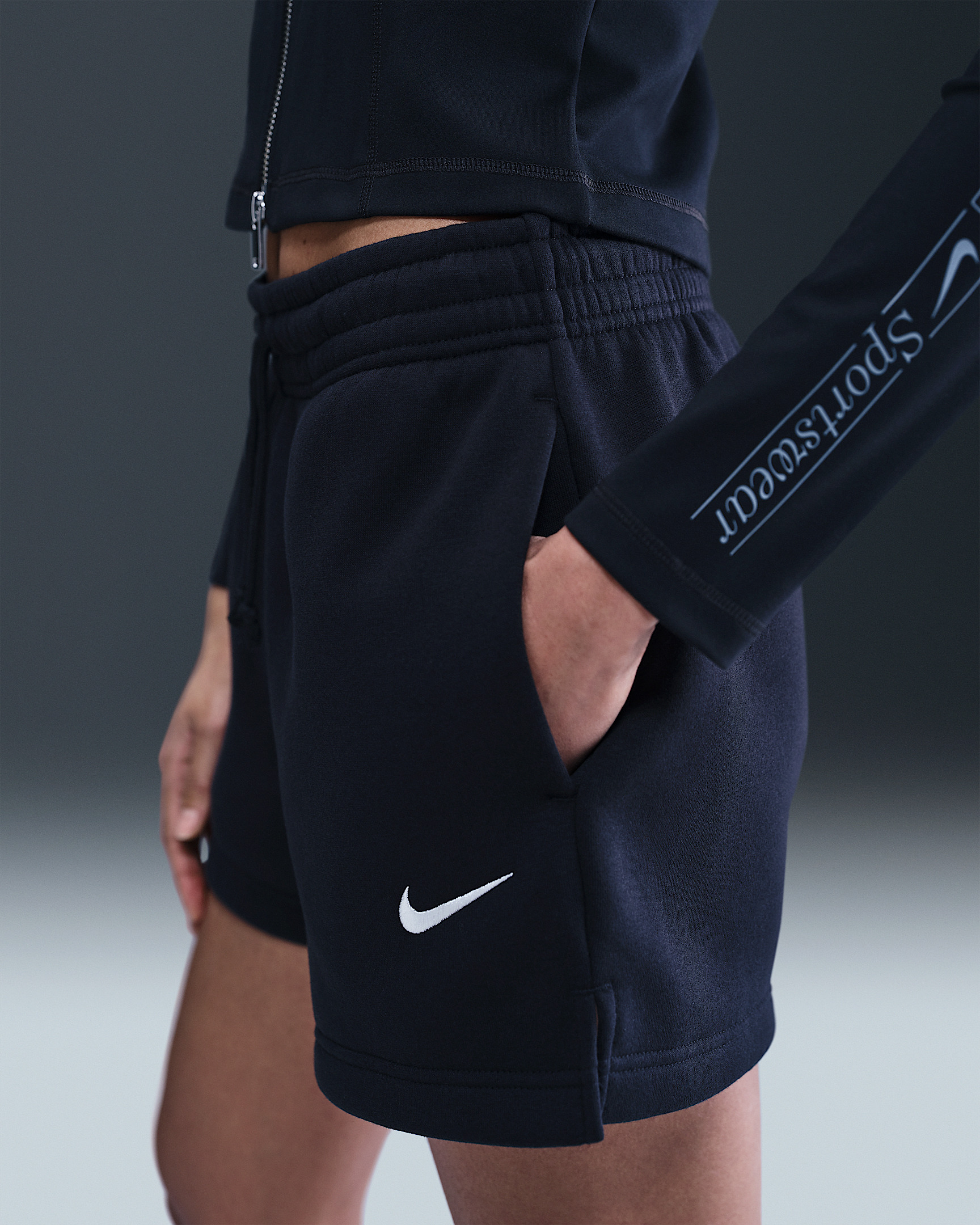 Nike Sportswear Phoenix Fleece Women's Mid-Rise 4" Shorts - 3