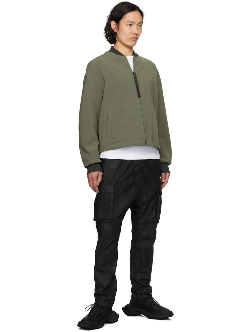 N.Hoolywood Khaki Blouson Bomber Jacket outlook