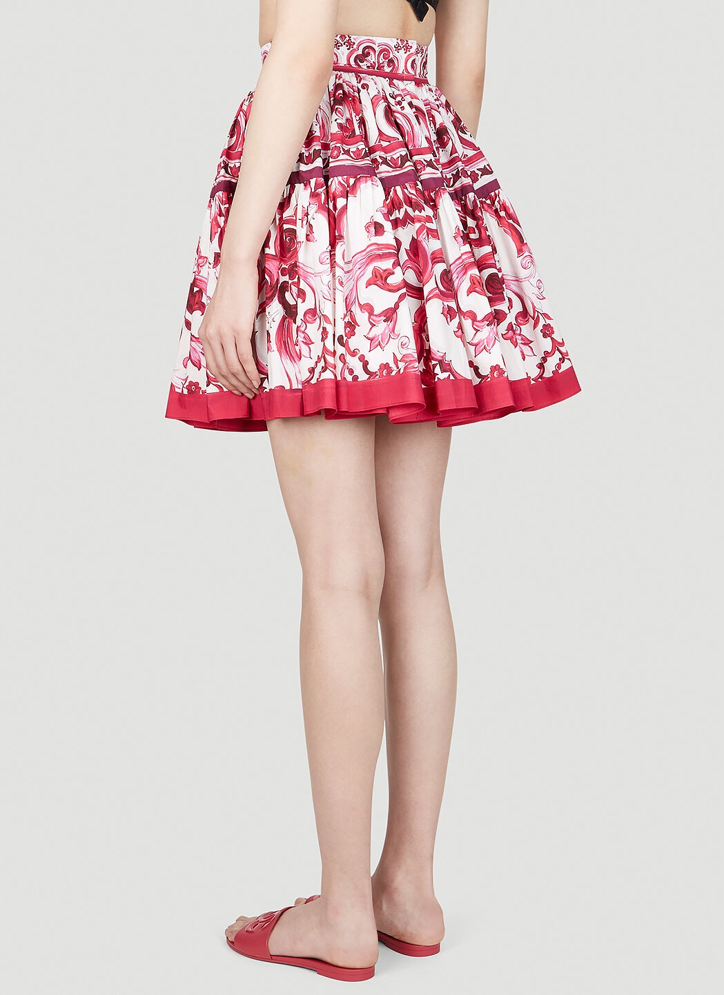 Majolica Print Skirt - 4